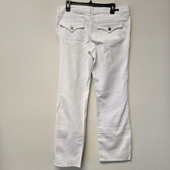 Jessica Simpson Sunset Boot Leg Jean White 32 - Picture 4 of 6